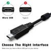 Sqrmekoko IFC-600PCU Micro USB Charging and Data Sync Cable Compatible