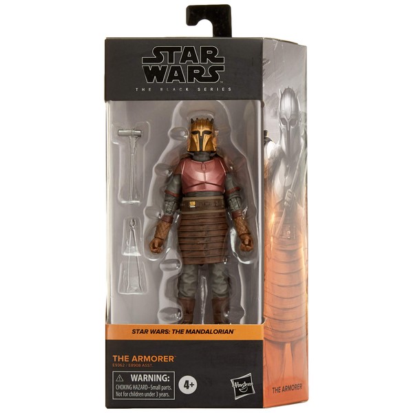 STAR WARS The Black Series The Armorer Toy 6-Inch Scale The Mandalorian Collectible Action Figure, Toys for Kids Ages 4 and Up