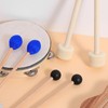 Abaodam 3 Pairs Percussion Mallets Bass Drum Mallets - Wood