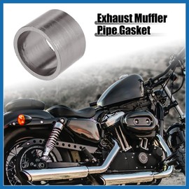 A ABSOPRO 35mm ID 42mm OD Motorcycle Exhaust Muffler Pipe Gasket Graphite Item Replacement