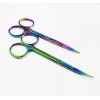 A2Z Scilab Set of 2 MULTI TITANIUM RAINBOW COLOR Iris