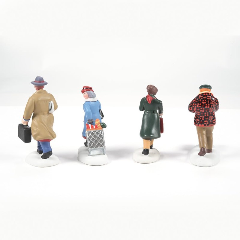 Department 56 Christmas in The CitySeries Busy City Sidewalks