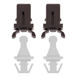 Bin Lid Replacement Striker Pin & Latch Set Compatible with Brabantia for Broken Lid - Catch Spare Touch Waste Bins 20L, 30L, 40L, 45L, 50/60L (2 Pairs Pack) By Print It Uk