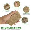 AIRNEX Biodegradable Scrubbing Pads for Dishes - Pack of 24
