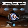 NAYSAYE Magnetic Rowing Machine for Home with Adjustable 8-Speed Booster,