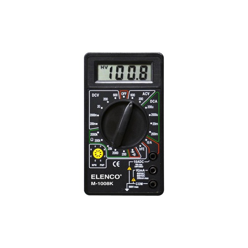 Elenco M-1008K - Digital Multimeter Solder Kit | Great STEM