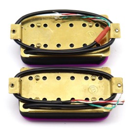 Unbranded Ceramic Magnet Electric Guitar Humbucker Pickups Neck&Bridge Pickups Purple Set