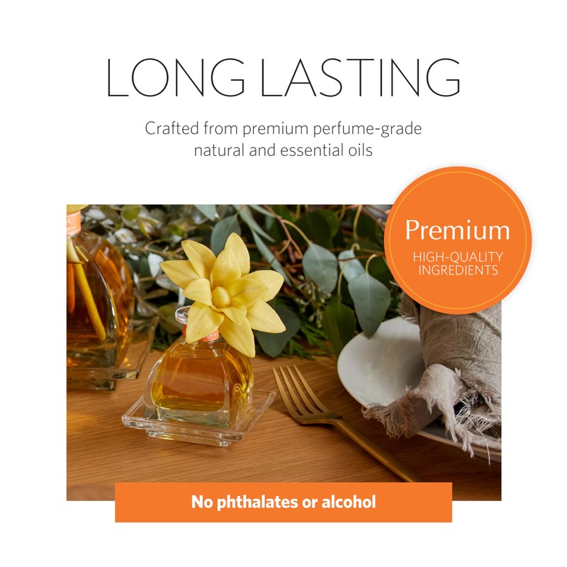 AGRARIA AirEssence & PetiteEssence Flower and Reed Diffuser Set, Luxury