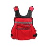 Outdoor Fishing Vest Life Jacket with Whistle Multi Pocket Flotation