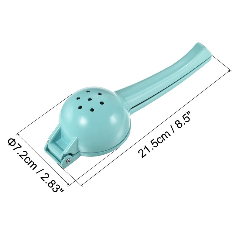 sourcing map Manual Hand Squeezer, Aluminium Alloy Lemon Orange Citrus