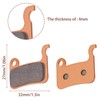 Gulfmew 4 Pairs of Bicycle Disc Brake Pads Compatible with