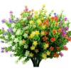 ARTIMATIC Plantas Artificiales 10 Pcs Decoración 33 Cm Con Flores