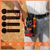 MELOTOUGH 7-Pocket Technician Pouch-Small Pocket Tool Belt Pouch with Belt