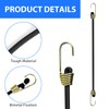 Short Bungee Cords with Hooks 10Pcs Bungee Cord Heavy Duty