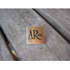 Acoustic Research Speaker Brass Badge 1-1/8" AR-3 AR-2 AR-2a Logo