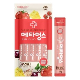 Squeeze-type Dog Supplements Metamungs Gut Health 15g 5P Pet Dog Squeeze-type Supplements / 강아지짜먹는영양제 강아지 메타멍스 장건강 15g 5P 반려견 짜먹는 영양제