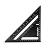 Beslands Triangular Ruler for Carpentry, Circular Saw Ruler, 7.1 x