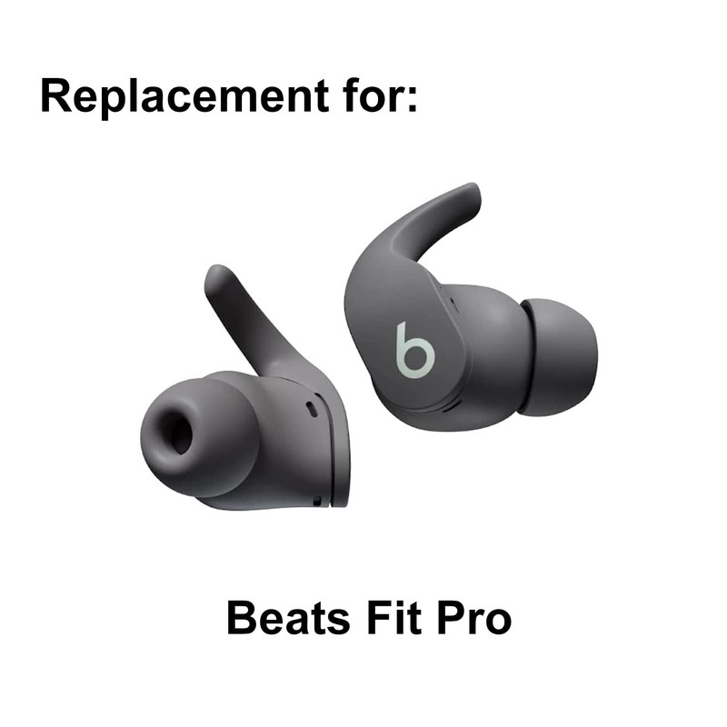 6 Pairs Replacement Earbuds Tips Silicone Eartips Set for Beats