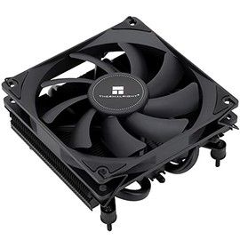 Thermalright AXP-90 X36 Black Low Profile CPU Air Cooler with Quite 90mm TL-9015B PWM Fan, 4 Heat Pipes, 36mm Height, for AMD AM4/Intel LGA 1150/1151/1155/1156/1200 (AXP-90 X36 Black)