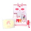 Recipe box red orange gift box daily children's makeup set, 9 types, 1 set / 레시피박스 레드 오렌지 선물박스 데일리 어린이 메이크업 세트, 9종, 1세트