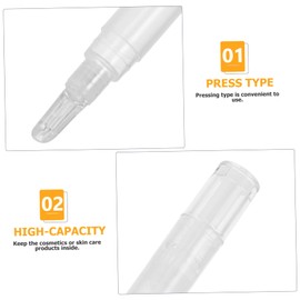 WOONEKY 3pcs Refillable Nail Oil Pen Twist Pens with Leakproof Design for Cuticle Care Travel Friendly Makeup Tool Cosmetic Applicator for Nail Art and Nutrition