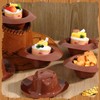 Uiifan 24 Pcs Cowboy Hats Ice Cream Bowls Snacks Yogurt