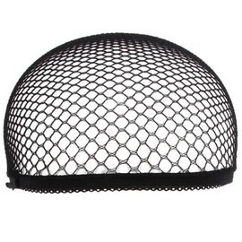 GGOKOK Hair Net 1 pcs, 21” Inches Comfortable Invisible Durable Elastic Lightweight Honey Comb Nylon Hair Nets (Black)