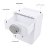 Waterproof WallMounted Toilet Roll Paper Rack Holder with Top Shelf