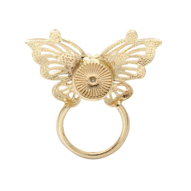 NOUMANDA Gold Butterfly Magnetic Eyeglass Pin Brooch Glasses Spectacles Sunglasses
