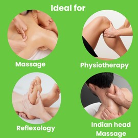 Invigorating Massage Balm & Reflexology Balm 100g – Citrus Massage Wax for Reflexology, Sports & Deep Tissue Massage – Professional Massage Balm - Me Time Therapies