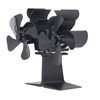 Wood Stove Fan Heat Powered 8 Blades Stove Fan Self