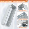 Sthovd Universal Single Din Stereo Radio Replacement Fitting Cage Kit
