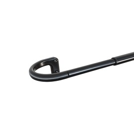 Rolando 5/8" Room Darkening Rod Set 86-128" Black Oil