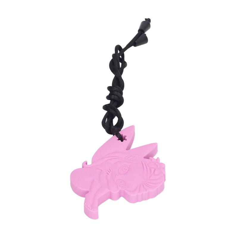 5Pcs Chew Necklace Food Grade Silicone Chewing Pendant for Toddlers