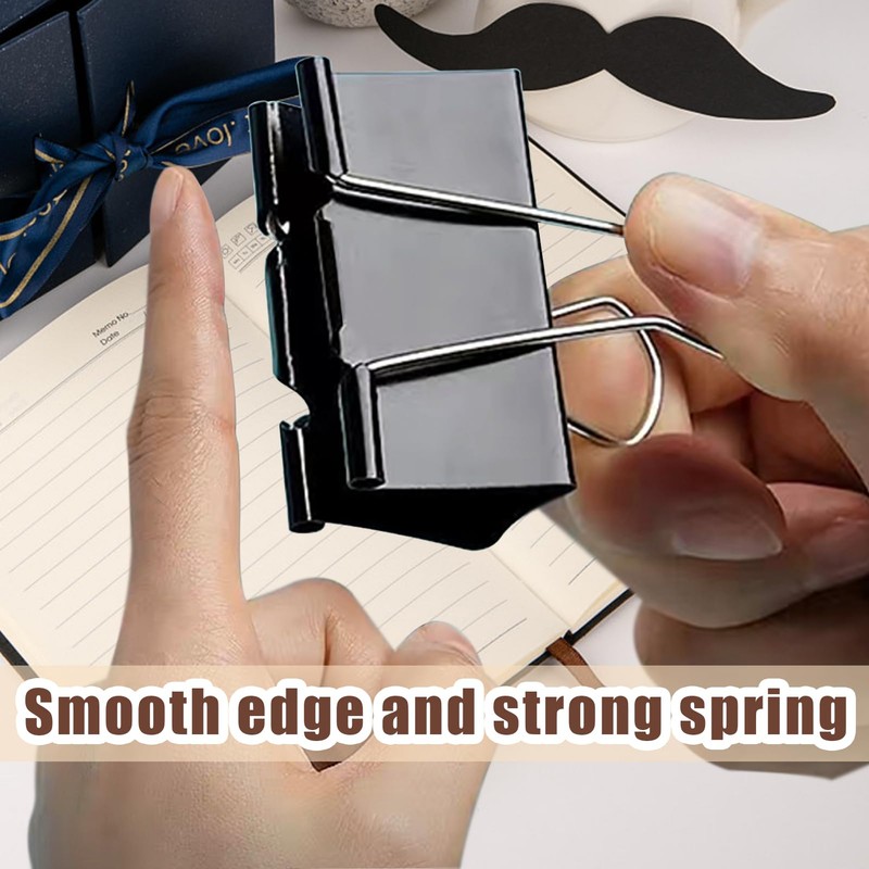 3 Inch Jumbo Binder Clips(36 Pack), Extra Large Binder Clips
