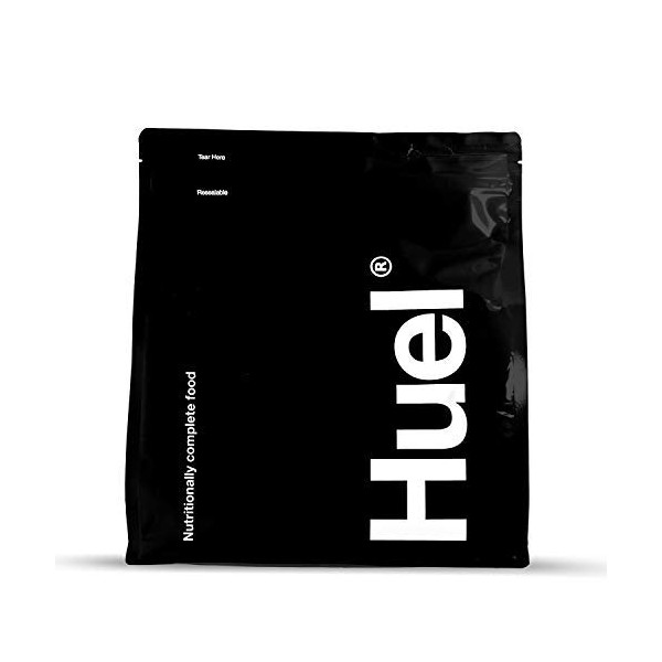 Huel Black Edition - Nutritionally Complete 100% Vegan Gluten-Free - Less Carbs More Protein - Powdered Meal (Chocolate, 1 Bag)
