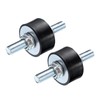 QUARKZMAN Pack of 2 M8 x 23 mm Rubber Buffer