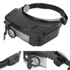 1.5X 3X 9.5X 11X Head Wearing Magnifier Multi Functional LED