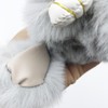 Unpafcxddyig Bunny Keychain Cute Soft Artificial fur Keychain Car Handbag