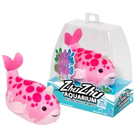 Zhu Zhu Pets | Zhu Zhu Aquarium Toy Fish - Lorelei | Interactive, Collectible Pet with Sounds and Movement | Electronic Pets | Ages 4+, Pink