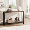 GAOMON Console Table, 2-Tier Entryway Table with Storage, 43" Narrow