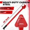 Manual Rebar Bender for 5/8" Bars - Hand Operated Metal