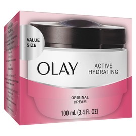 Olay Active Hydrating Cream Face Moisturizer 3.4 oz / 올레이 액티브 하이드레이팅 크림 페이스 모이스처라이저 3.4온스
