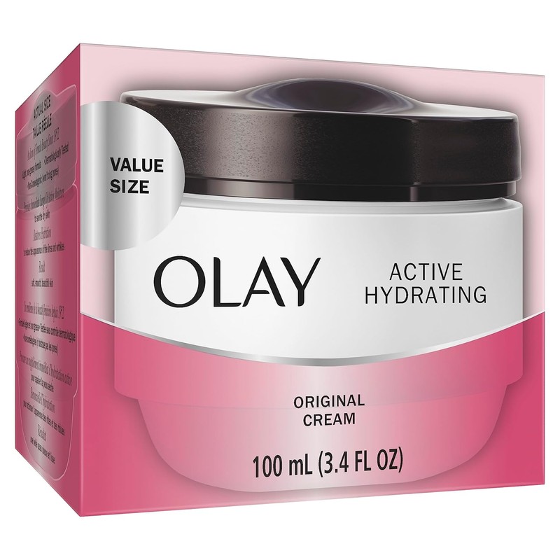 Olay Active Hydrating Cream Face Moisturizer 3.4 oz / 올레이