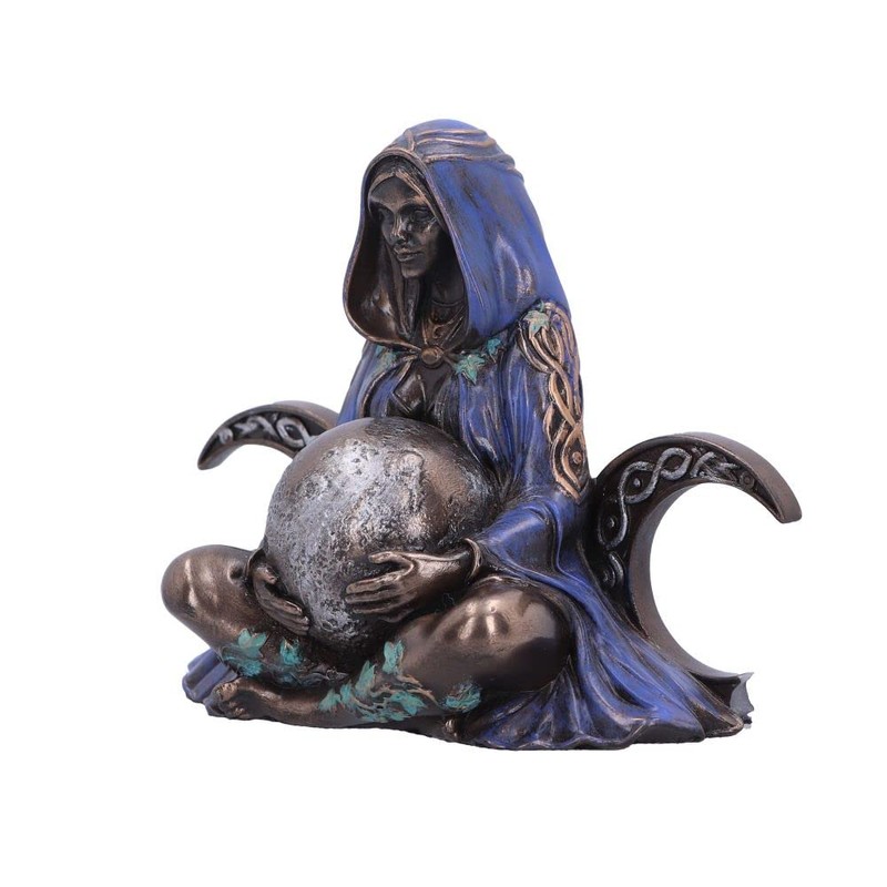 Nemesis Now Triple Moon Goddess Art Figure (Mini) Purple 8.5cm