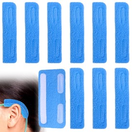 Nasal Cannula Ear Cushions Soft Oxygen Tubing Ear Pads 10 Pieces Cannula Face Soft Cover Comfort Cannula Wrap Oxygen Cover Ear Protectors for Oxygen Users