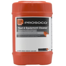 Prosoco | Tool & Equipment Cleaner - Removes cement buildup, splatter and slurry (5 Gallon)