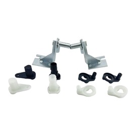 Refrigerator Adjustable Door Hinges Kit Fit for Frigidaire Electrolux Refrigerators Replace 5303918455,for Left and Right Doors