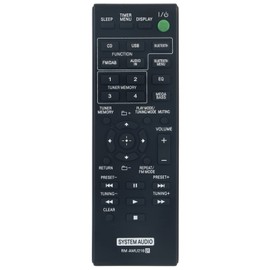 New RM-AMU216 RMAMU216 Replacement Remote Control fit for Sony Home Audio System CMT-SBT20B CMTSBT20B