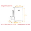 iCOVER Smoker Cover for Bradley Digital 4 Rack 600D Smokers